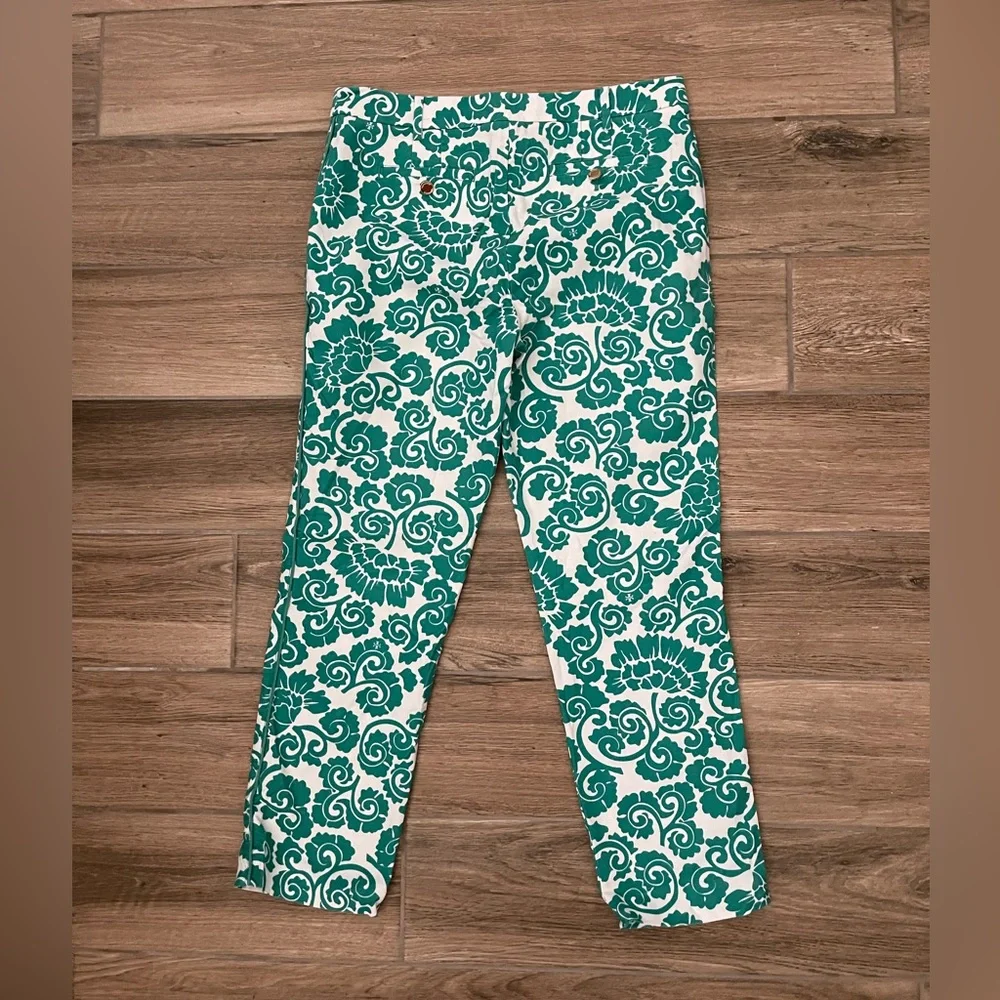 Tory Burch Walton Printed Trousers